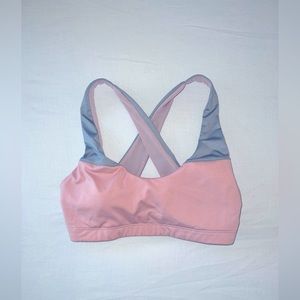 Pink and grey Victorias Secret PINK sports bra